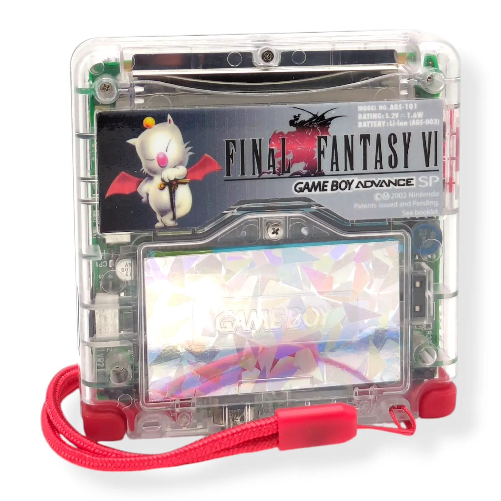 Game Boy Advance SP — Final Fantasy VI Edition — view 3