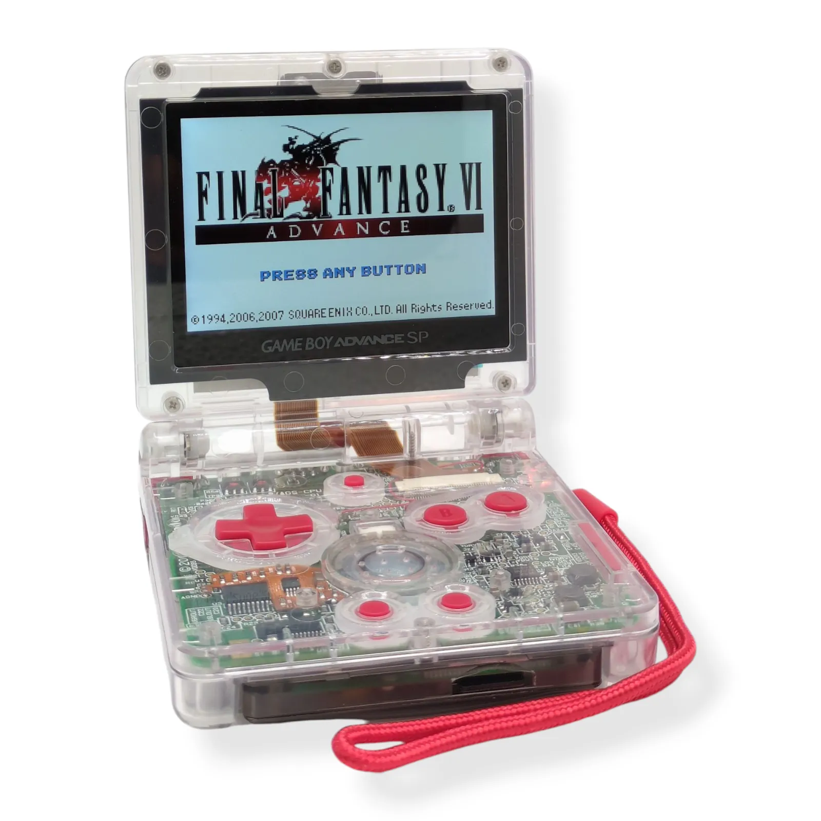 Game Boy Advance SP — Final Fantasy VI Edition — view 2